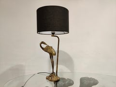 Crane Bird Table Lamp, 1980s