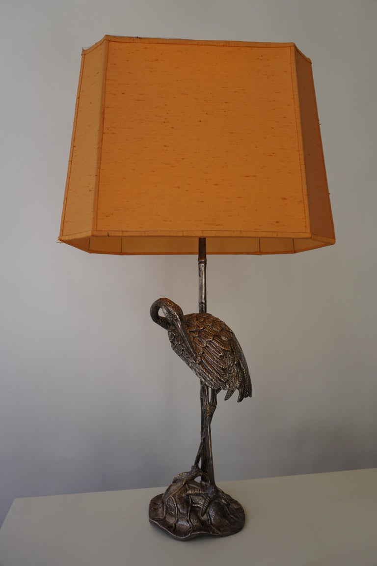 Crane Bird Table Lamp at 1stDibs