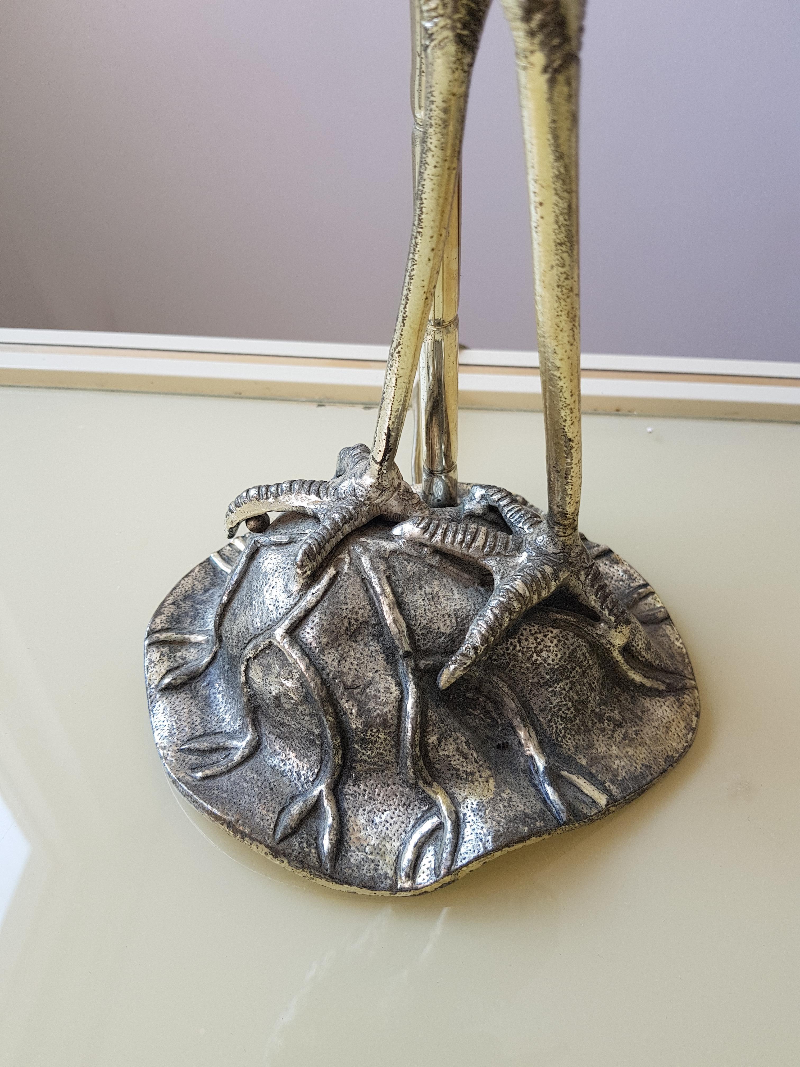 Crane Table Lamp by Maison Jansen 4