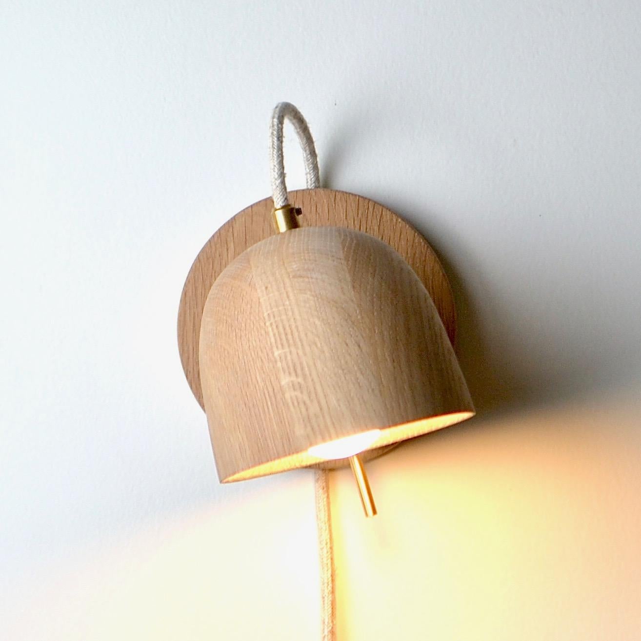 Turned Crane Twist Sconce For Sale