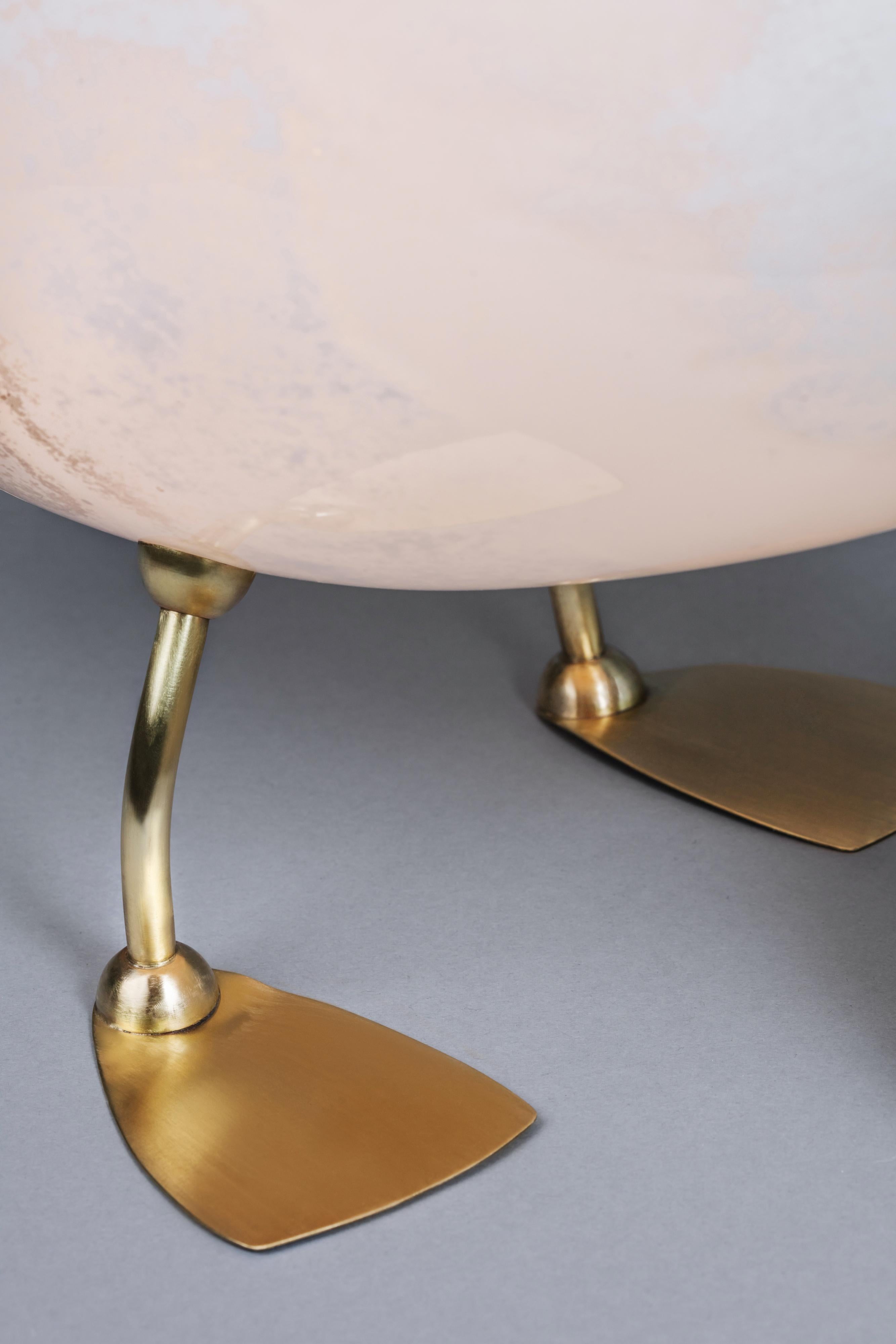 Pelican - Unique Floor Lamp Sculpture, Ludovic Clément d’Armont In New Condition In Geneve, CH