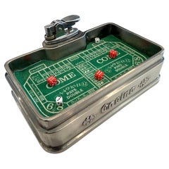 Accendino da tavolo per casinò Craps, anni '80 Giappone