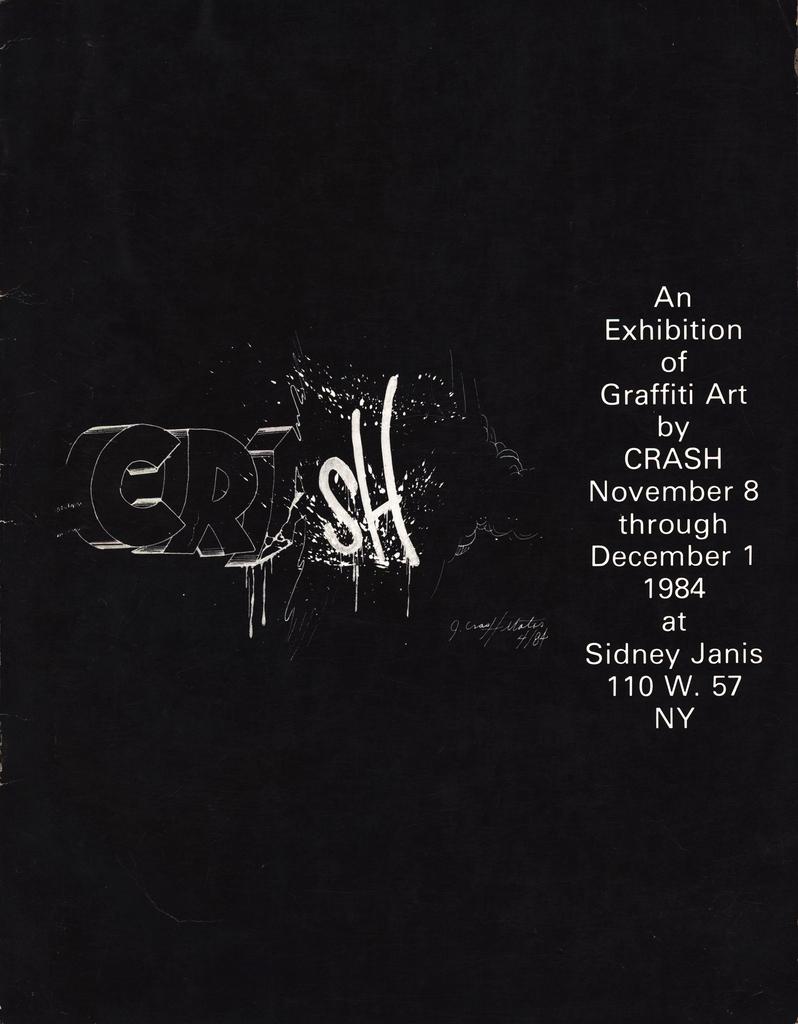 XXI secolo e contemporaneo CRASH & DAZE Sidney Janis Gallery New York 1984 (catalogo della mostra) in vendita