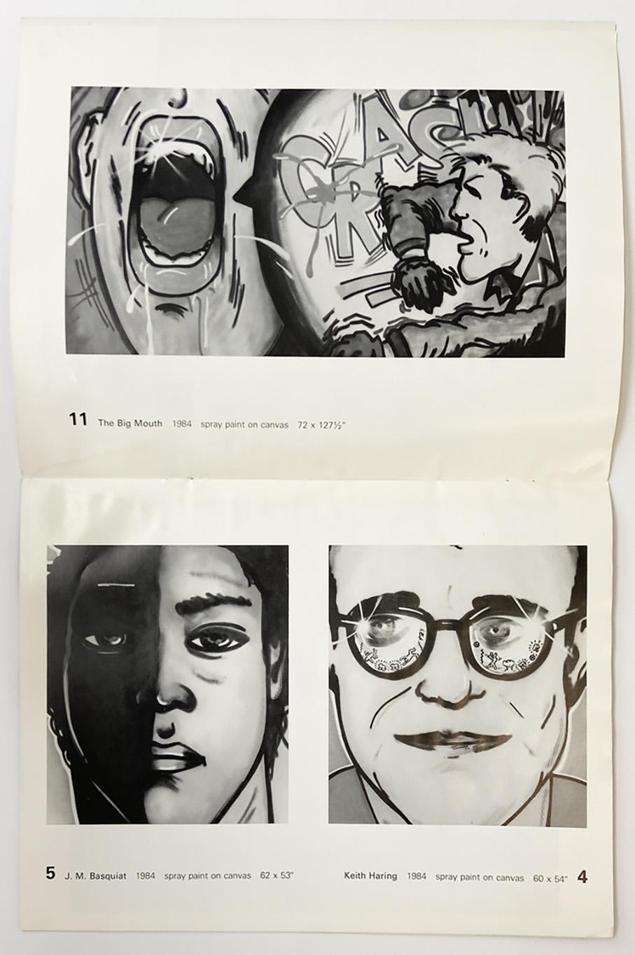 Carta CRASH & DAZE Sidney Janis Gallery New York 1984 (catalogo della mostra) in vendita