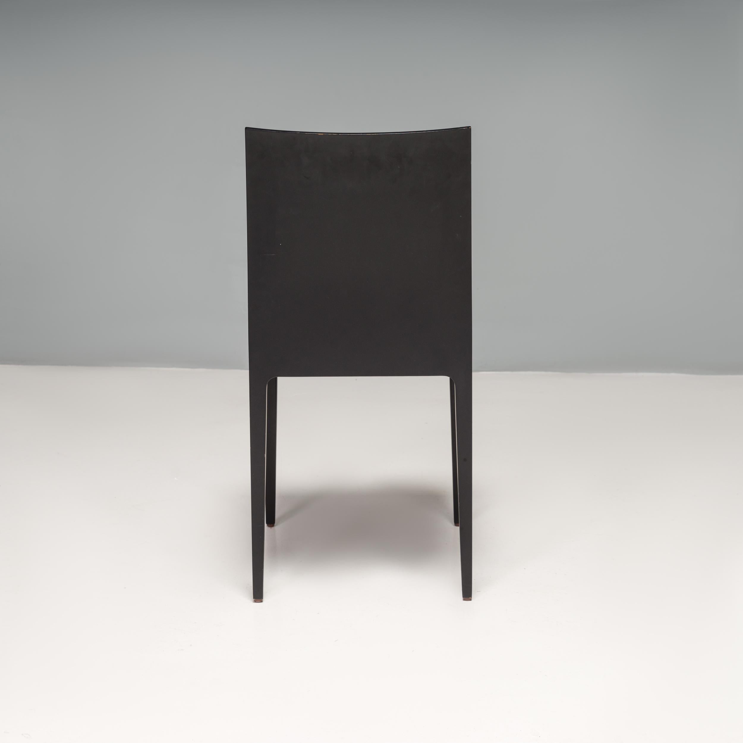 Crassevig by Ludovica & Roberto Palomba Anna R. Esszimmerstühle aus schwarzer Eiche, 12er-Set (21. Jahrhundert und zeitgenössisch) im Angebot