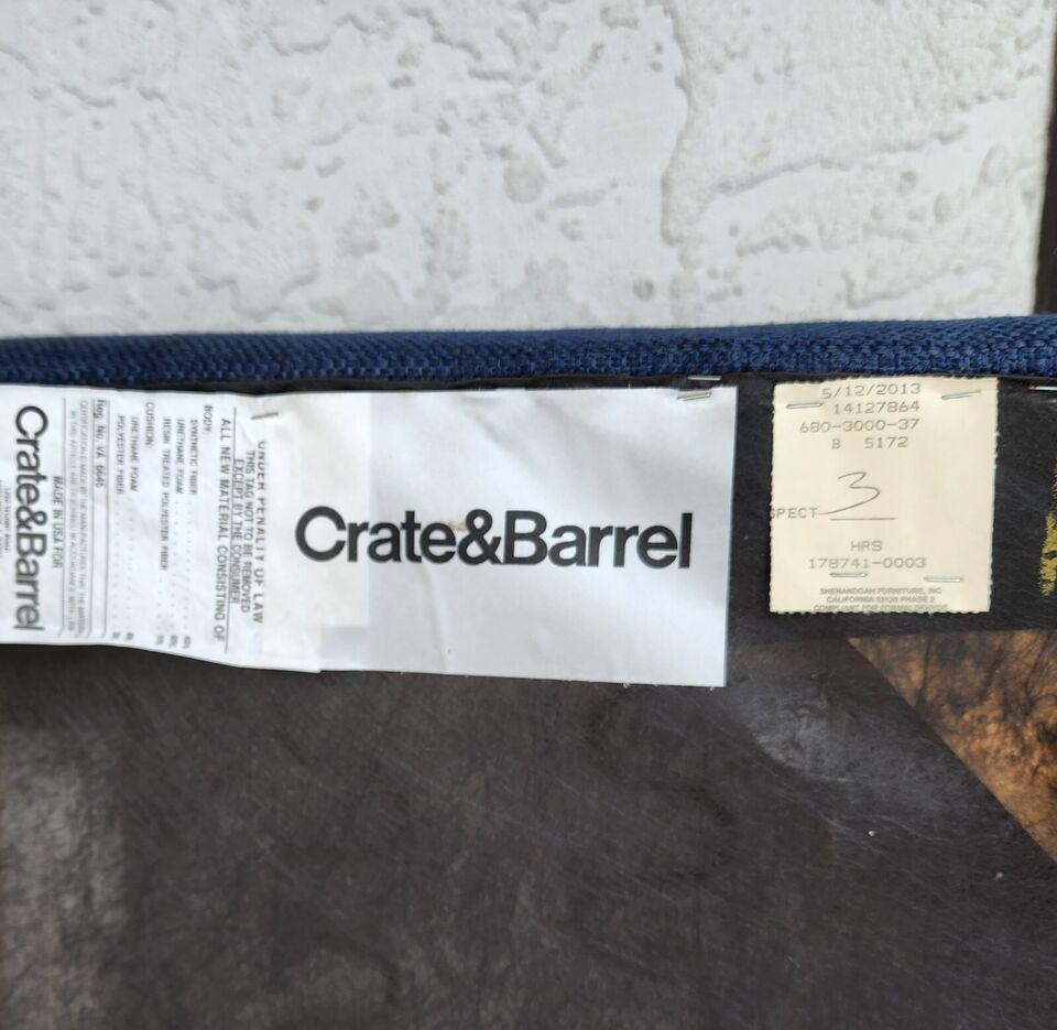 Crate & Barrel Ottoman For Sale 5