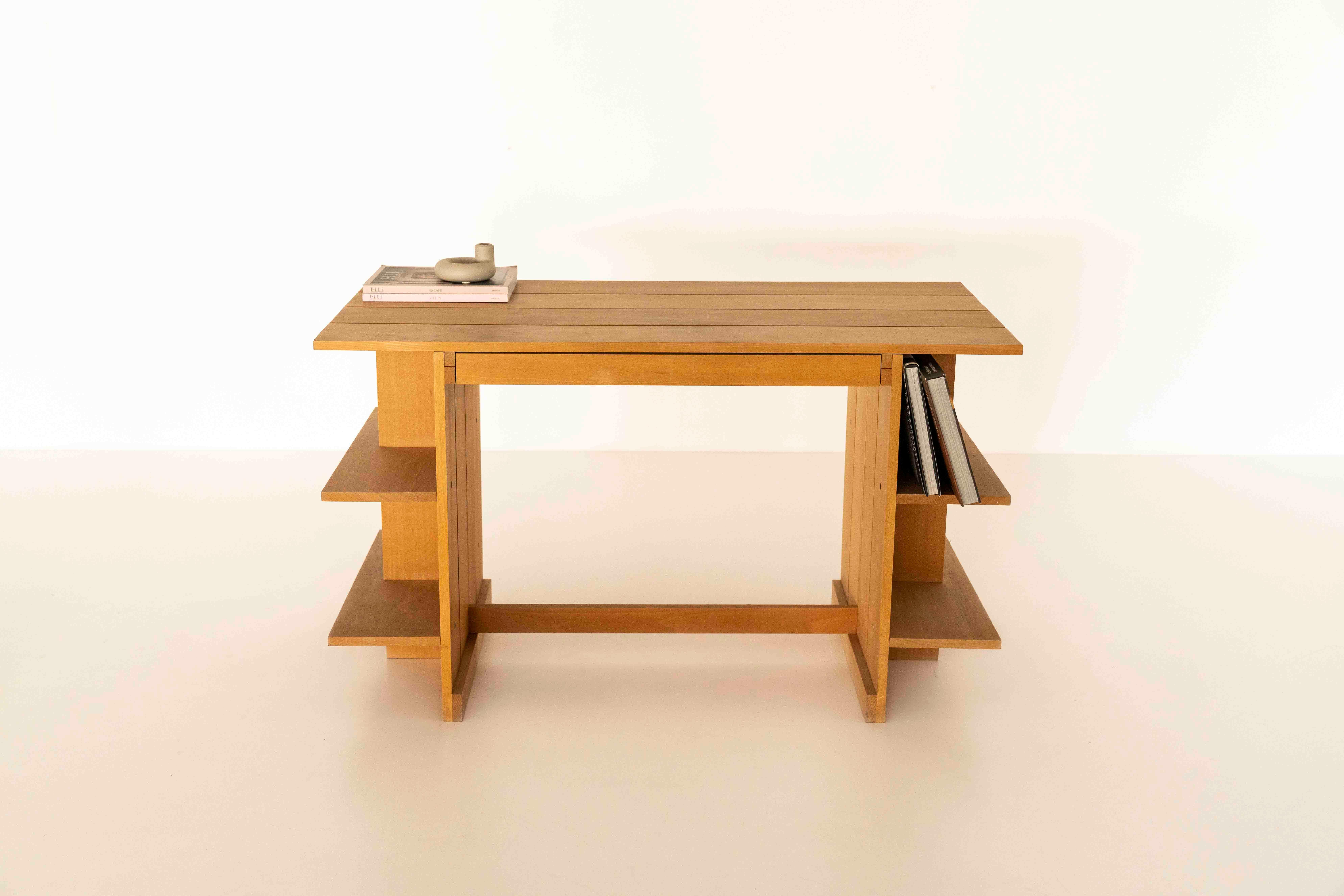 Dutch Crate Desk for Cassina by Gerrit Rietveld, Designed in 1930s, the Netherlands