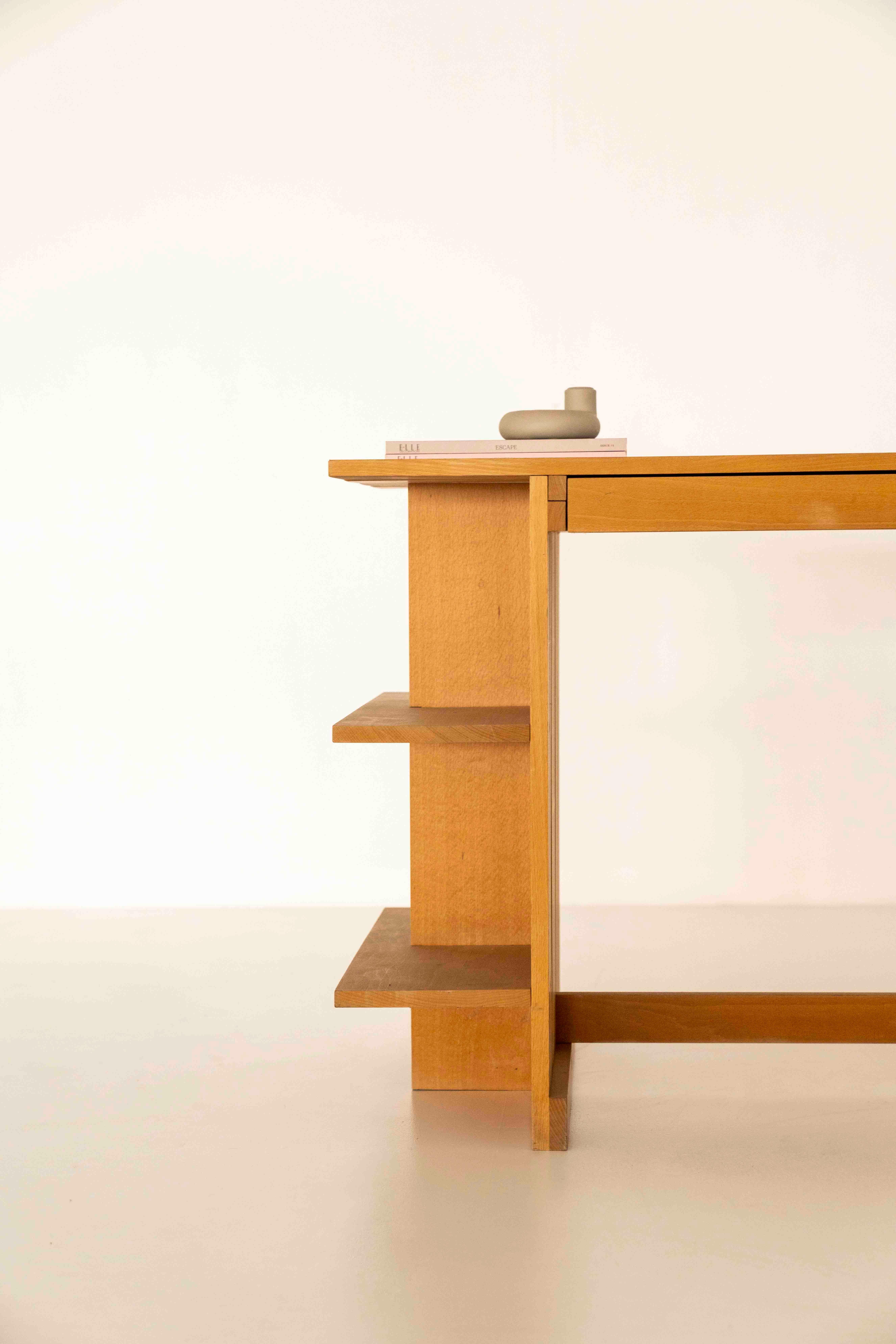 Crate Desk for Cassina by Gerrit Rietveld, Designed in 1930s, the Netherlands In Fair Condition In Hellouw, NL
