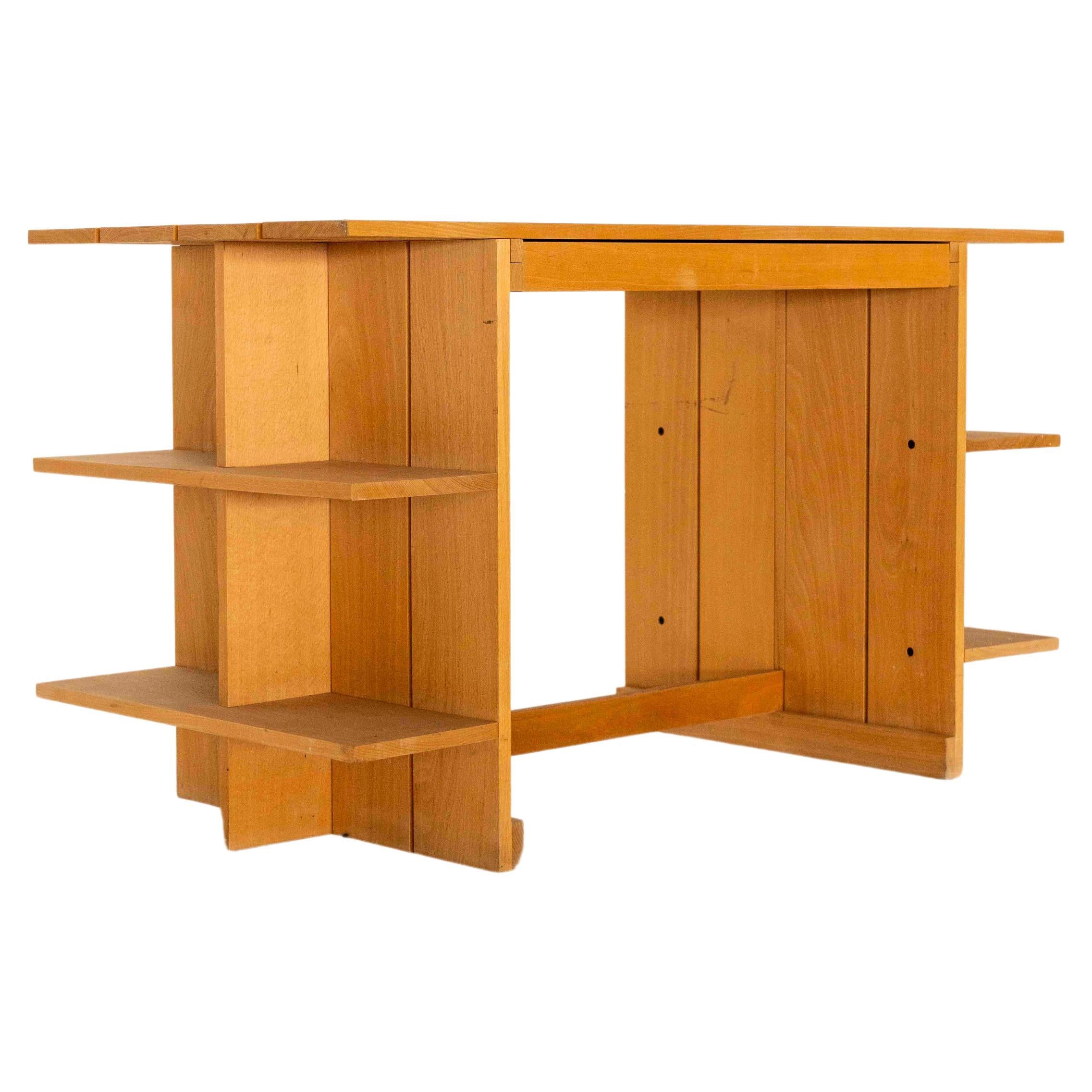 Crate Desk for Cassina by Gerrit Rietveld, Designed in 1930s, the Netherlands