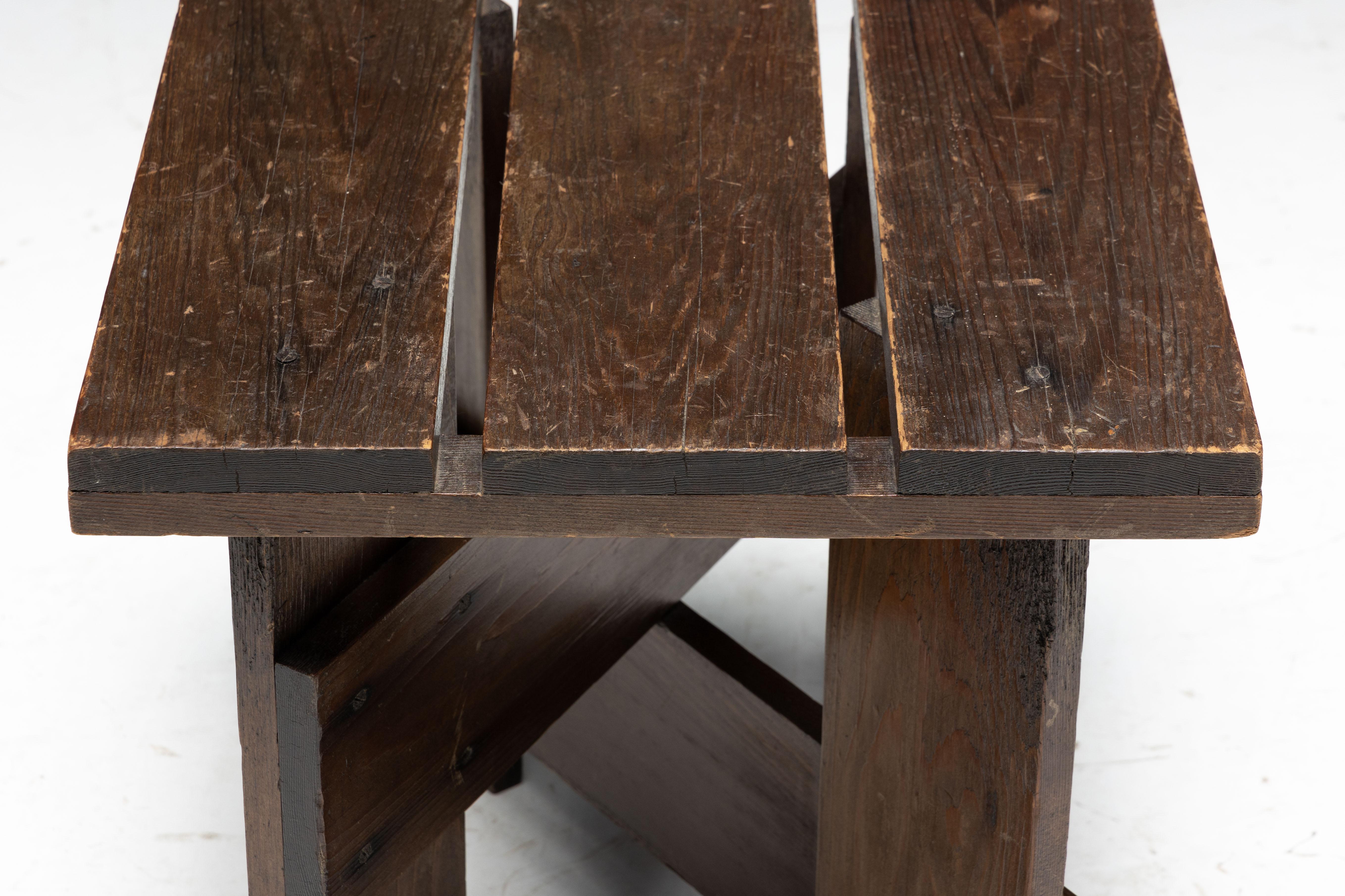 Crate Side Table by Gerrit Rietveld, Netherlands, 1930s For Sale 3