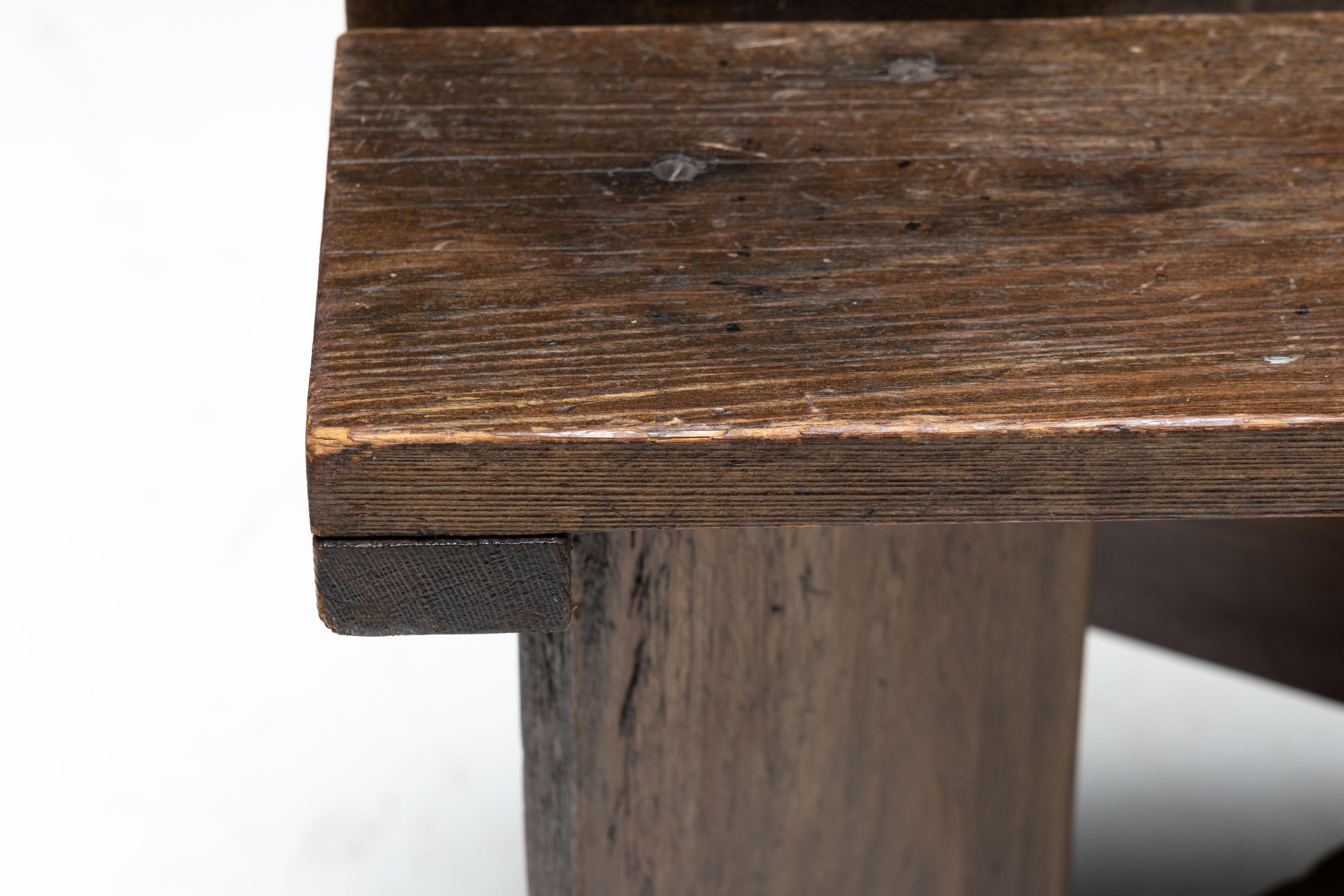 Wood Crate Side Table by Gerrit Rietveld, Netherlands, 1930s For Sale