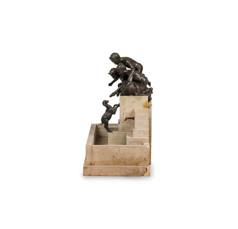 Vittoriano Fontana in marmo elaborata del XIX secolo 12000 in vendita