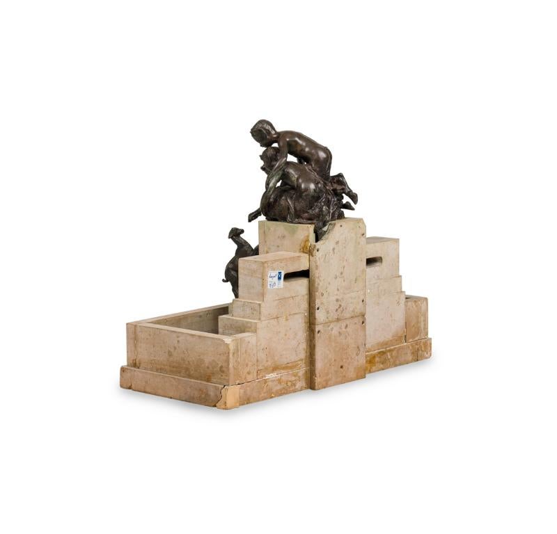 Sconosciuto Fontana in marmo elaborata del XIX secolo 12000 in vendita
