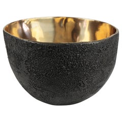 Crater Bowl, Bronze by Christopher Kreiling
