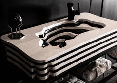 Crater Mini Marble Sink