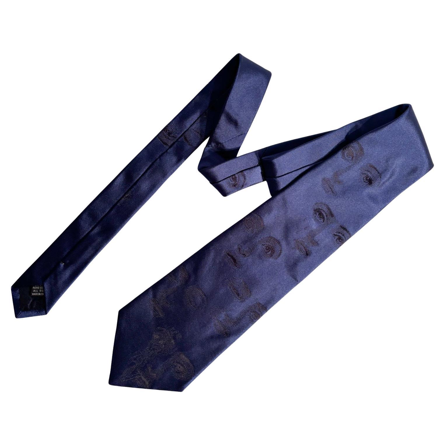 Cravatta in Seta di Piero Fornasetti Anni 60