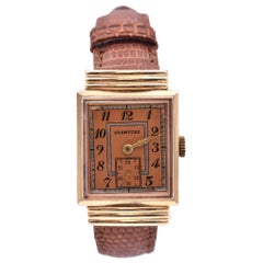 Crawford 14 Karat Yellow Gold Vintage Ladies Watch