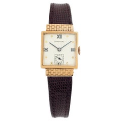 Crawford Classic 14k Yellow Gold Wristwatch Ref W4372