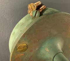 Crazy Patinated Poul Henningsen Copper Wall Scone