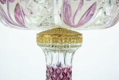 Cre Art Chrystal Table Lamp, Italy, 1970s