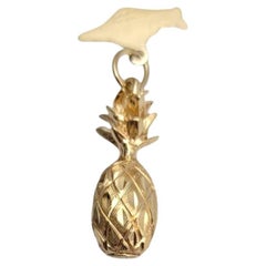 Crea 14 Karat Yellow Gold Hawaii Pineapple Charm #21625