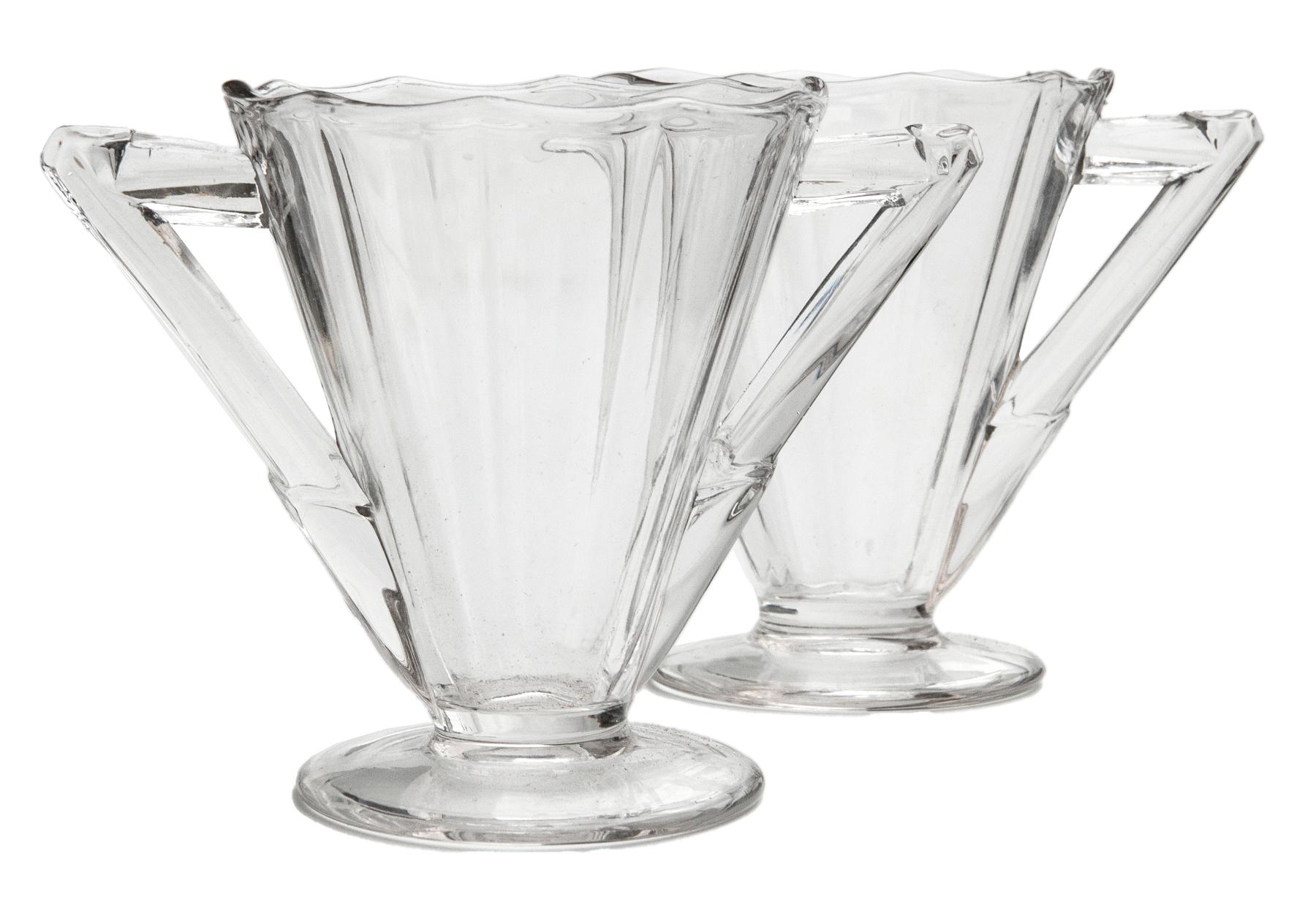 Art Deco Cambridge Sugar & Creamer; set/2 For Sale