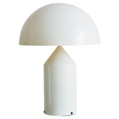 Cream 'Atollo 237' Mushroom Lamp by Vico Magistretti for Oluce, Italy 1977