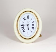 Cream Baignoire Cartier Alarm Clock