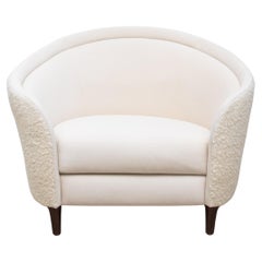 Cream Boucle Vergara Chair by MOGUL - IN STOCK