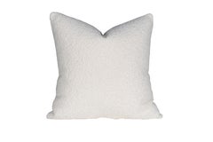 Cream Chunky Boucle Pillow