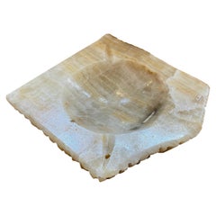 Cream Colored Marble Ashtray