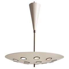 Cream Cutout Chandelier, Italy, 21st Century