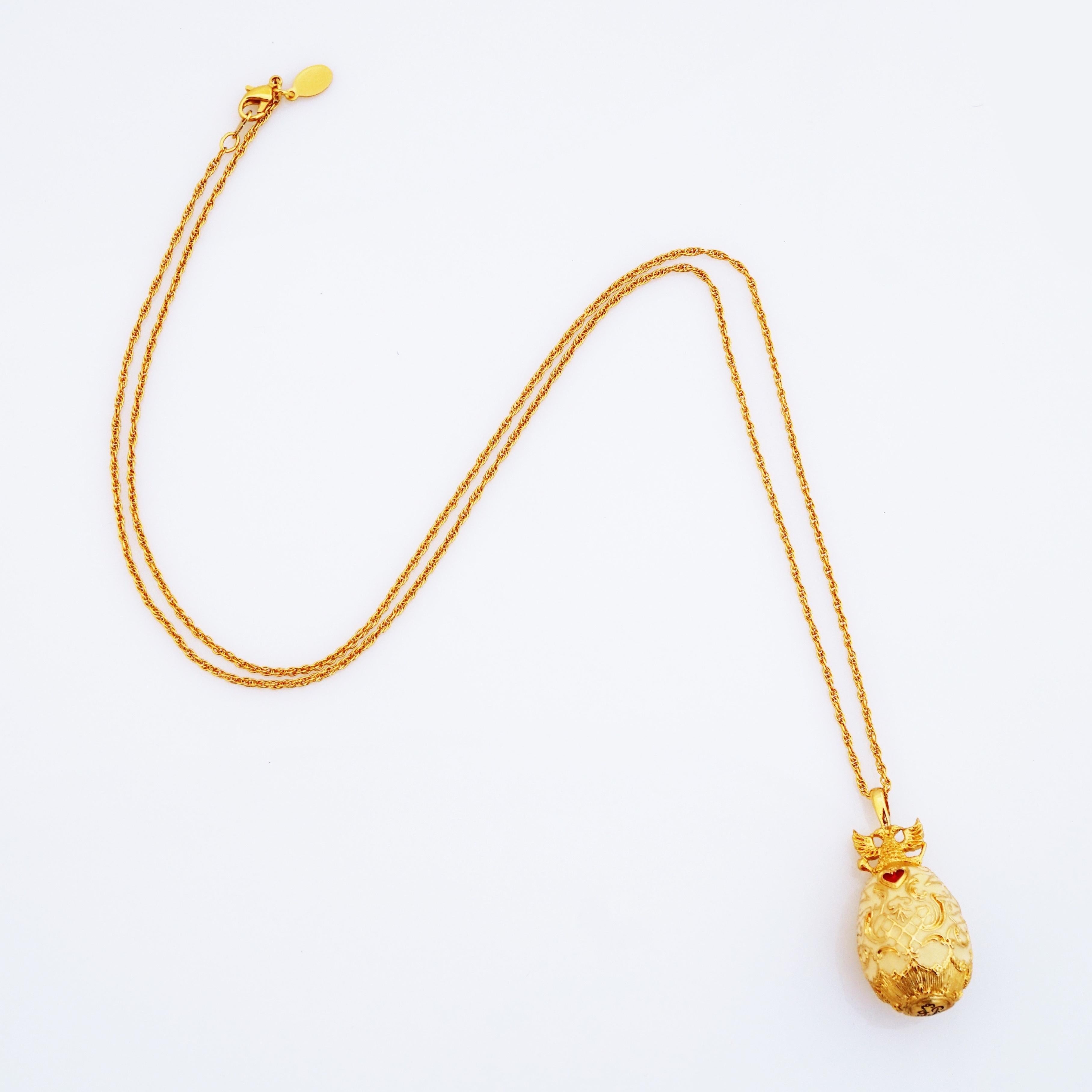 joan rivers faberge egg necklace