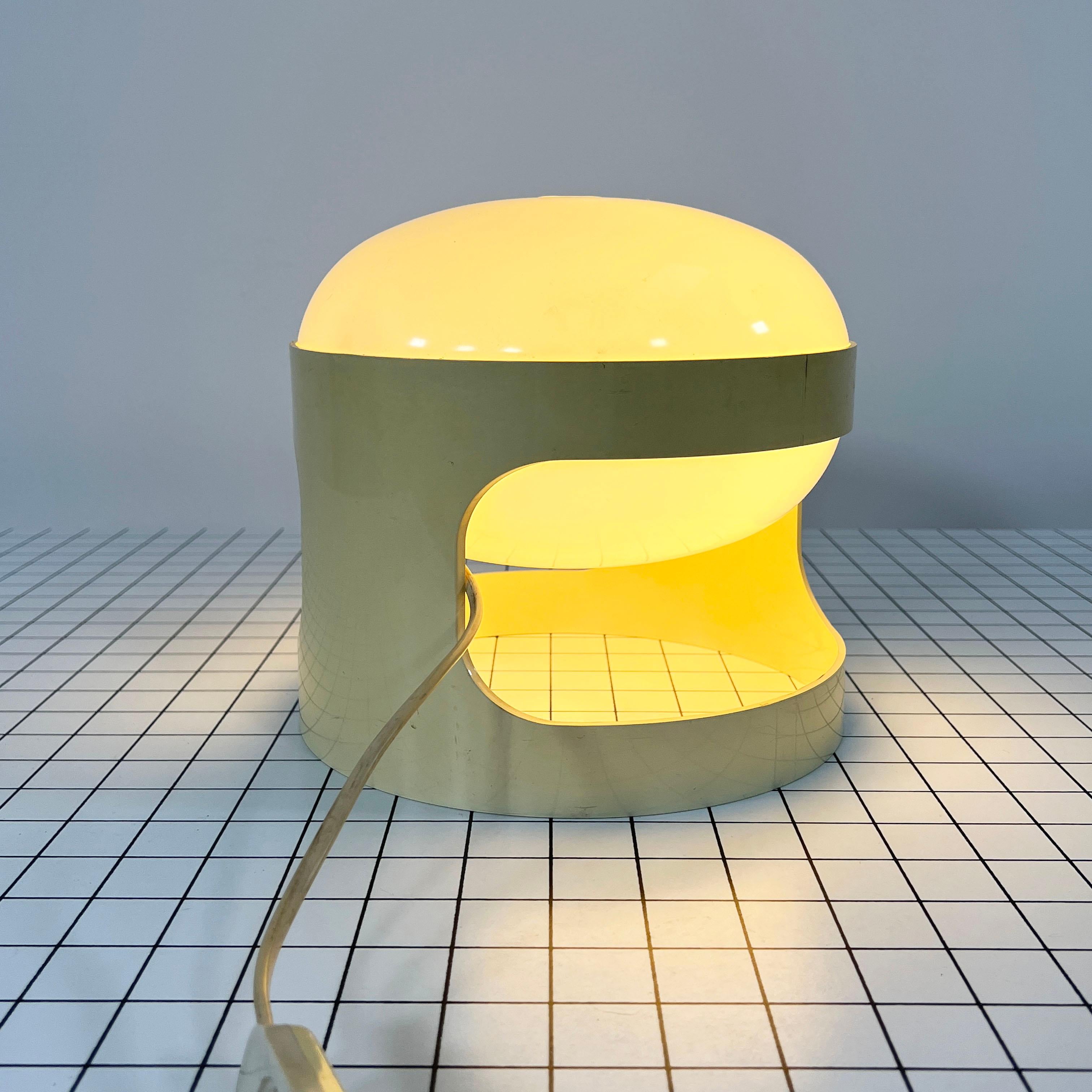 Late 20th Century Cream KD27 Table Lamp by Joe Colombo for Kartell, 1970s