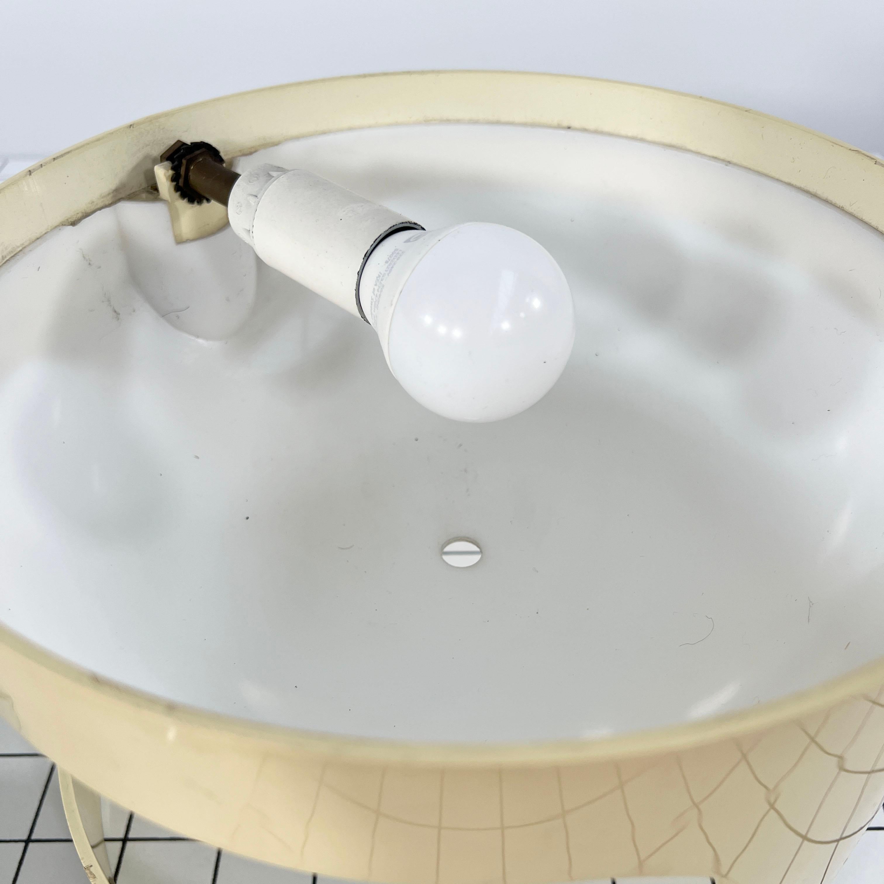 Cream KD27 Table Lamp by Joe Colombo for Kartell, 1970s 4