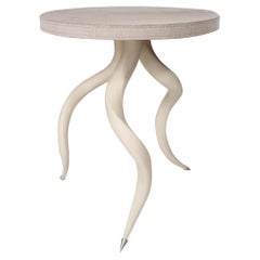Cream Kudu Horn Table