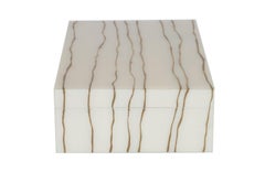 Cream Luster Box