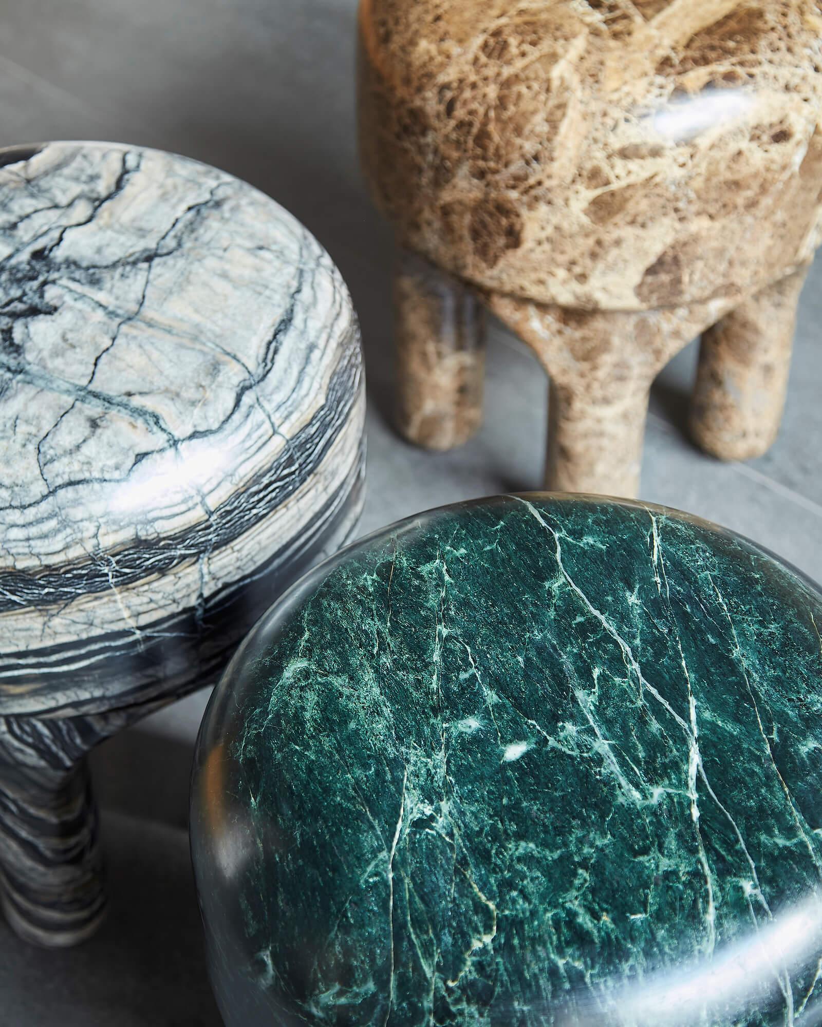 Sculptural Medusa Side table / Stool by Spinzi Milano , Collectible Design For Sale 2