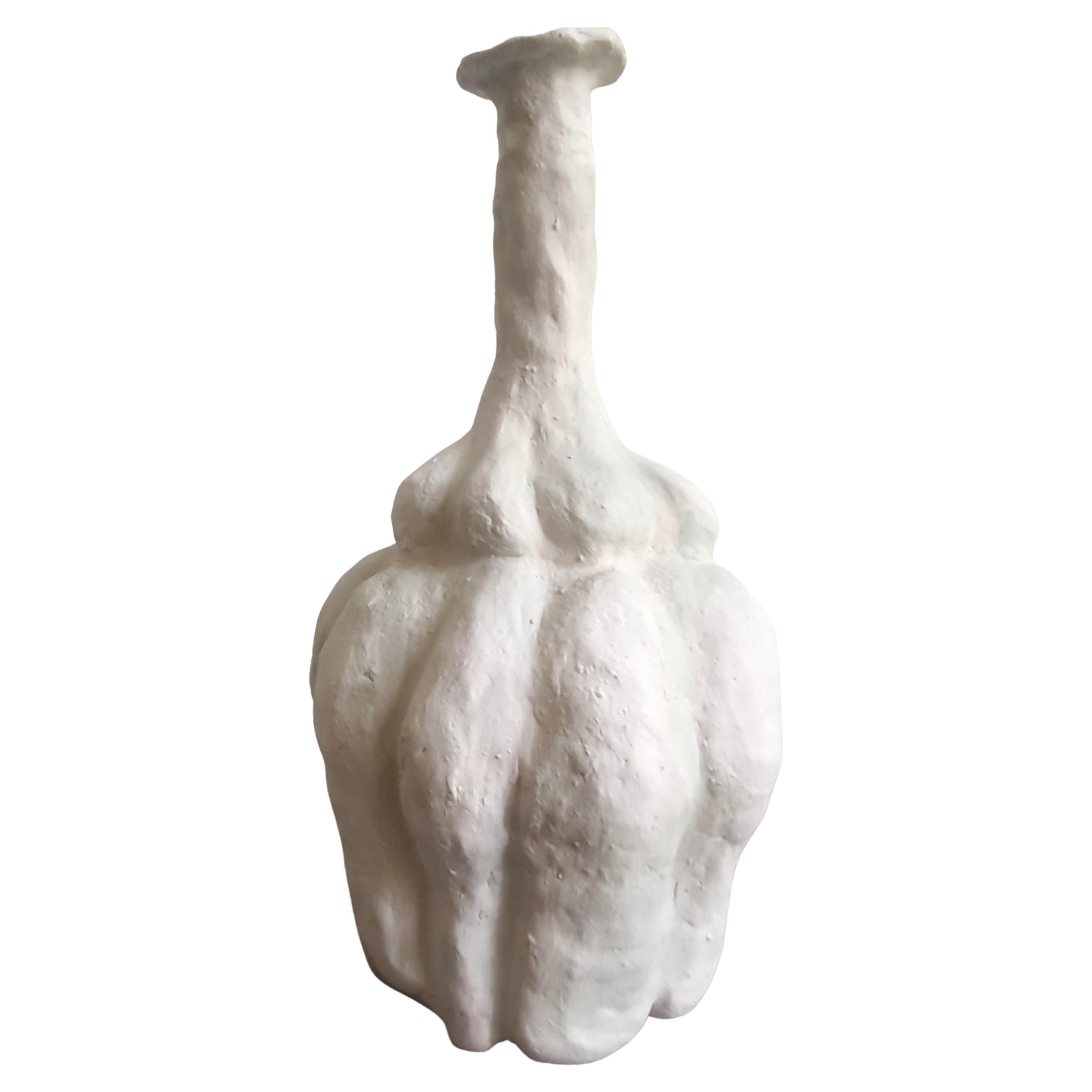 Cream Morandi Vase by Adèle Clèves For Sale