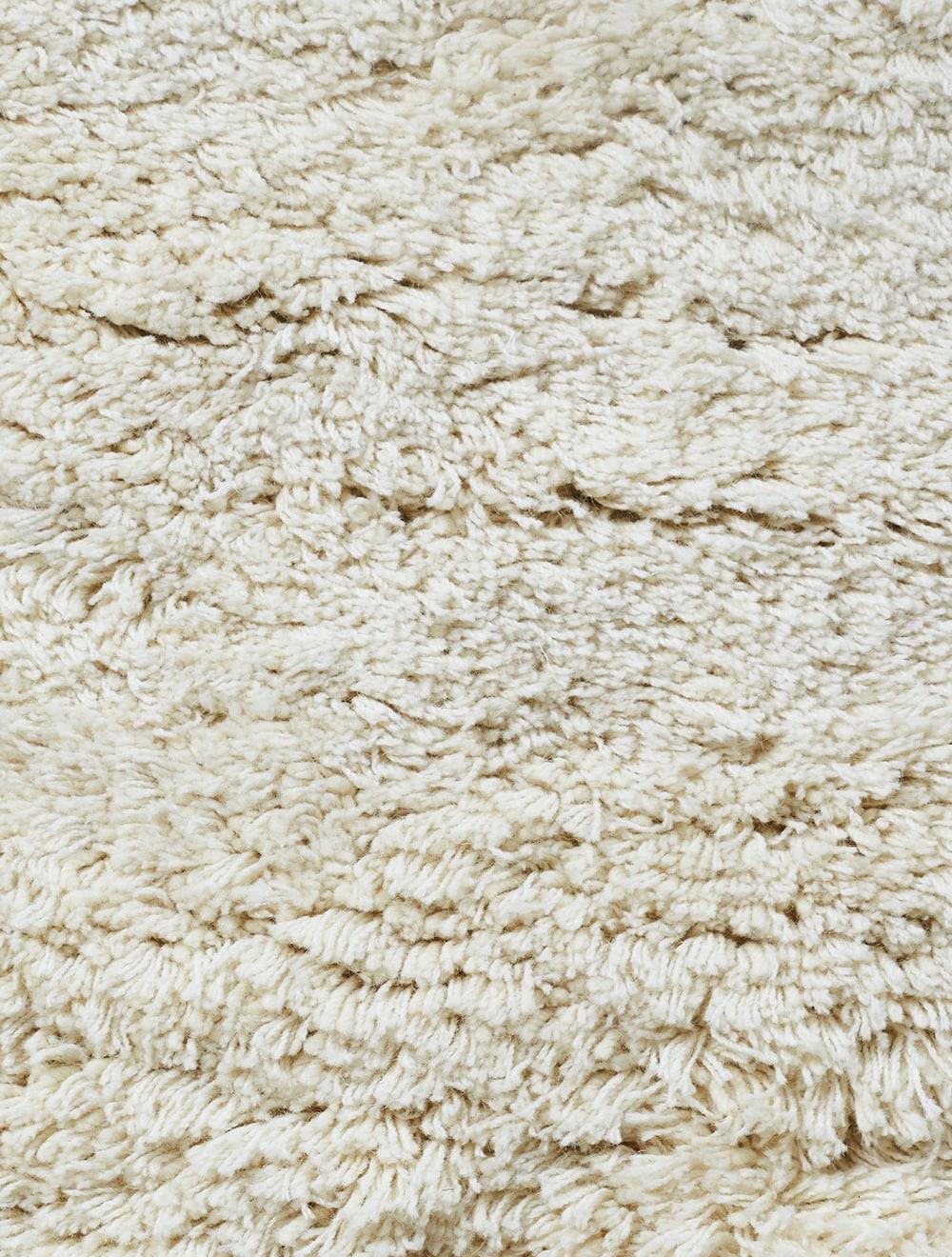 Post-Modern Cream Rya Carpet by Massimo Copenhagen For Sale