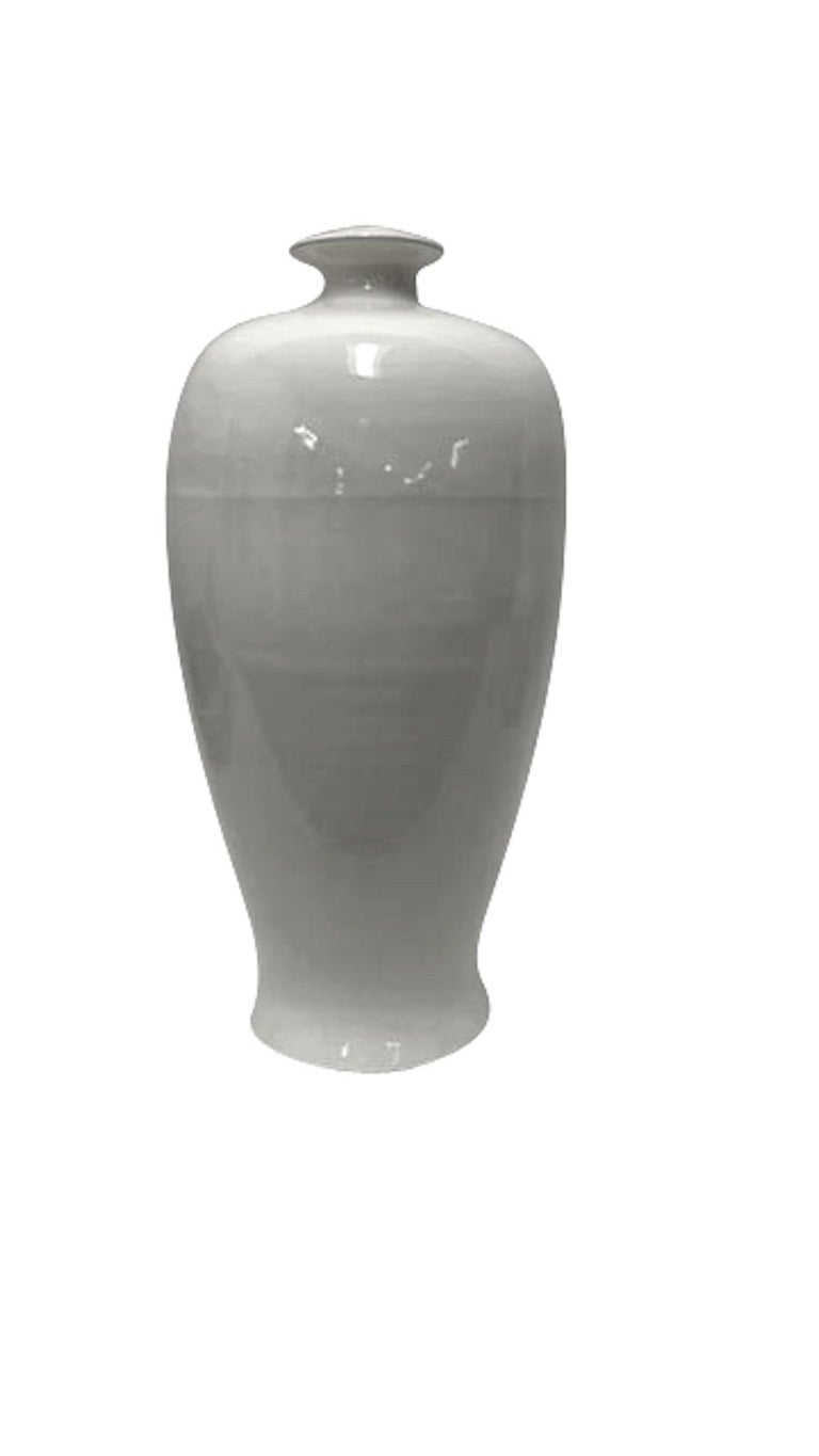 Cream Sculptural Shapes Extra Large Ceramic Vases, China, Contemporary For Sale at 1stDibs