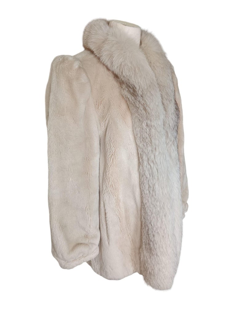 Vintage beaver fur coat for sale sales