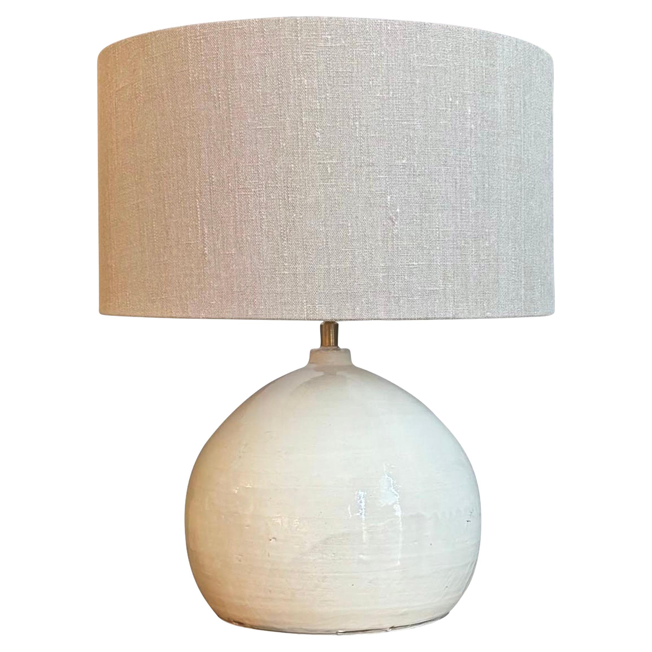 Lampe simple à petit bec crème avec abat-jour, Chine, Contemporary