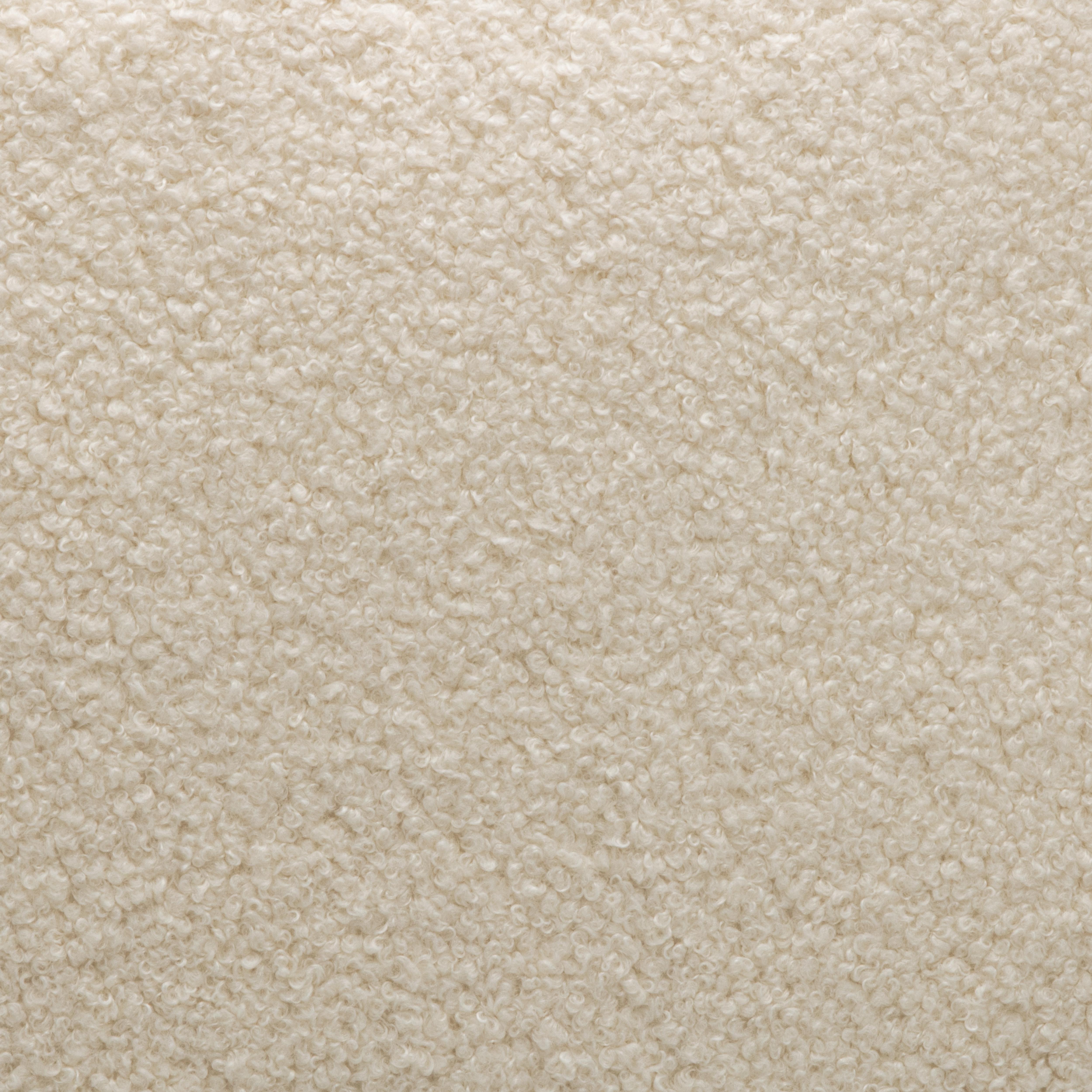 Americano Cream Textured Pillow By MOGUL in vendita