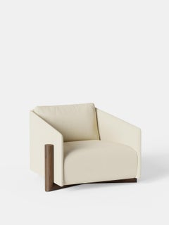 Cream Timber Armchair by Kann Design