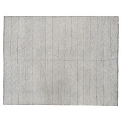 Cream Twist Moroccan Design Area Rug