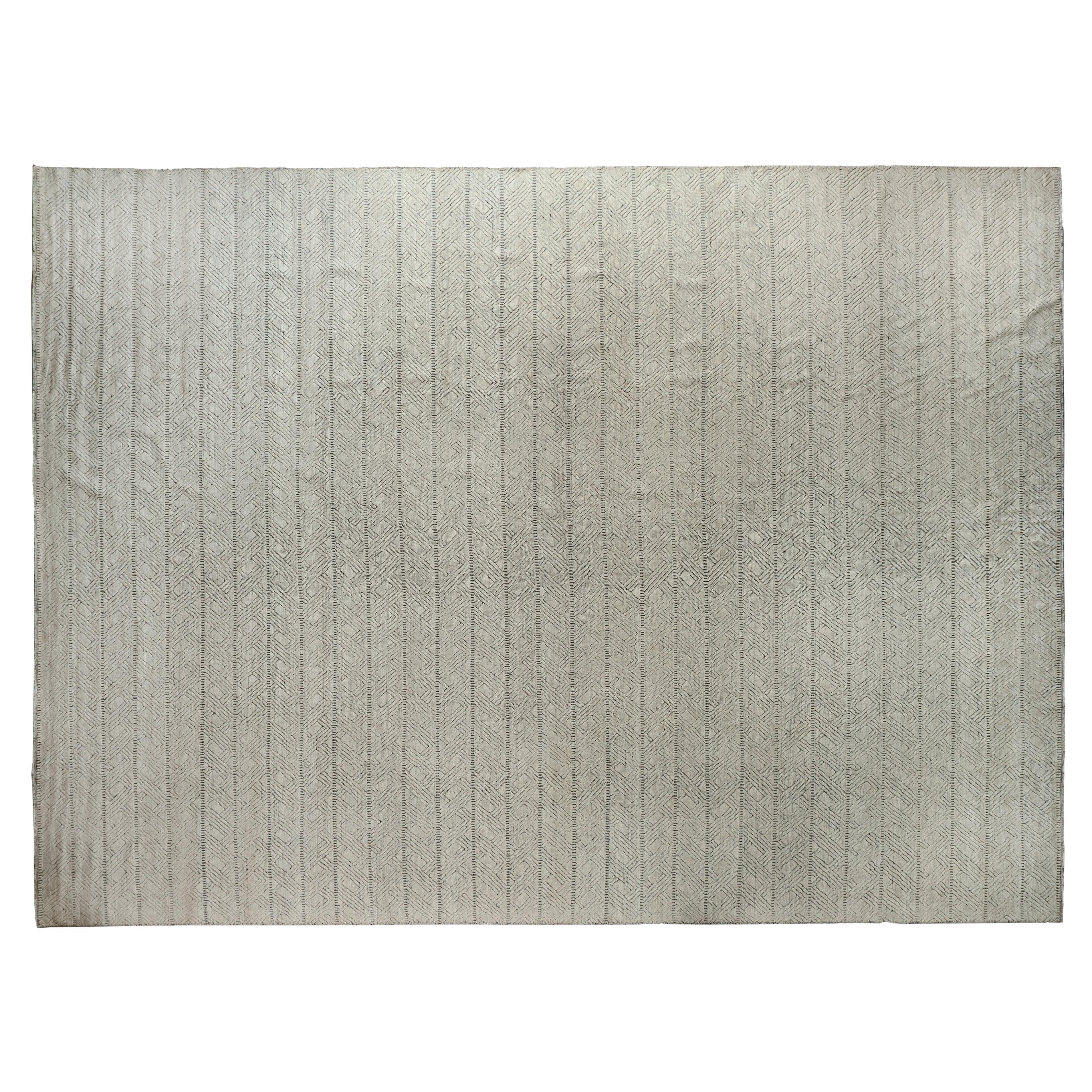 Tappeto d'area con design marocchino Cream Twist