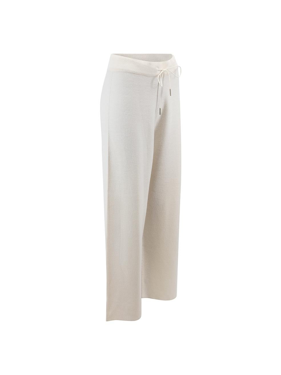 CONDITION is Very good. Hardly any visible wear to shirt is evident on this used Fabiana Filippi designer resale item.



Details


Cream

Wool

Wide leg trousers

Knitted

High rise

Cropped length

Stretchy and elasticated on waistband

Drawstring