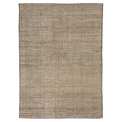 abc carpet Tappeto in lana moderna Zameen crema - 6'11" x 9'6"