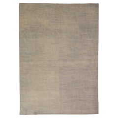 abc carpet Cream Zameen Transitional Wool Rug - 9'9" x 14'2"